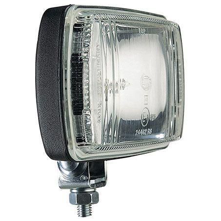 HELLA Halogen Driving Light Rectangle 12V Flood Beam - Each 1304