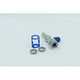 Burgaflex Steel Fitting # 10 FOR - Reduced Burgaclip #10 Straight With R134a Port SCX1303-3