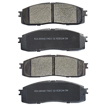 RDA BRAKES RDA GP Max General Purpose Low Metallic Brake Pad Set RDB1244