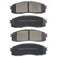 RDA BRAKES RDA GP Max General Purpose Low Metallic Brake Pad Set RDB1244