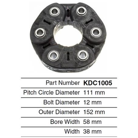 KELPRO HOLDEN Drive Shaft Coupling
