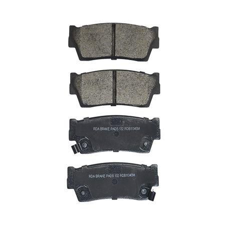 RDA GP MAX LOW METALLIC BRAKE PAD SET SUZUKI RDB1134