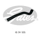 Gates Radiator Hose Upper 05-0598