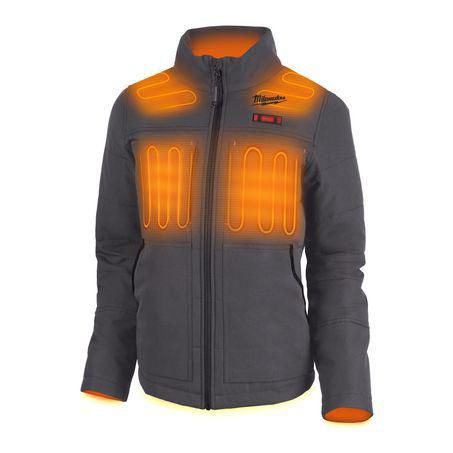 Milwaukee M12 AXIS Heated Women's Jacket Grey - XL M12HJWGREY30XL