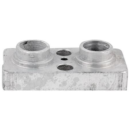 OEX Evaporator Core Parallel Flow Inlet Fitting Pad Outlet Fitting Pad EVX0001