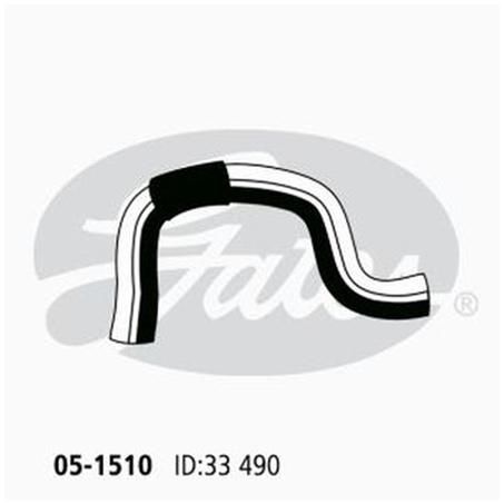Gates Radiator Hose Upper 05-1510