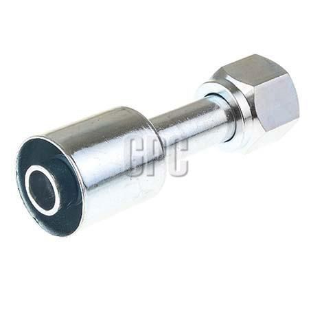 OEX Steel Fitting # 10 FOR - Beadlock Step Up #12 Straight