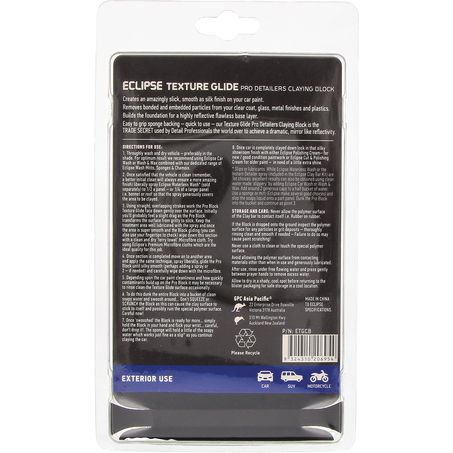 Eclipse Texture Glide Pro Detailers Claying Block ETGCB