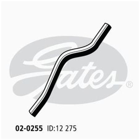 Gates Moulded Heater Hose 02-0255