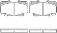 Remsa FRONT DISC BRAKE PADS - TOYOTA PRADO KZJ90,RZJ90/5 DB1323 UC