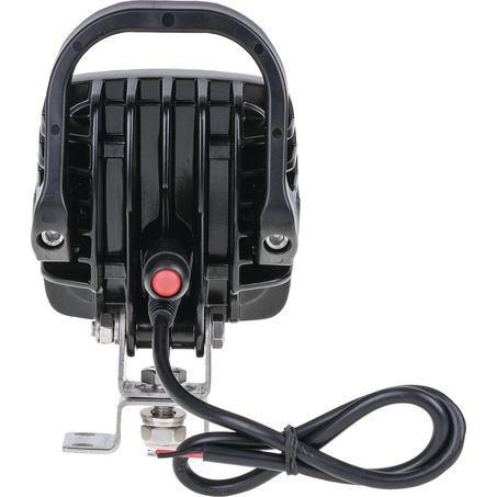 OEX Work Light with Handle & Switch - Square 9 LED. 12V/24V, CISPR25 rated LLX08205HS