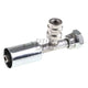 Atco Aluminium Fitting # 6 FOR - Beadlock #6 Straight With R134a Port BLX1301-3