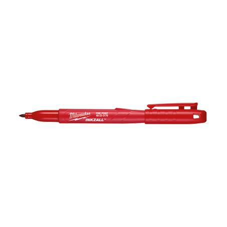Milwaukee INKZALL Red Fine Point Markers (36 Pk) 48223170