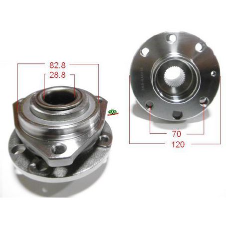 SAS AUTO PARTS SAS Wheel Hub HA6059