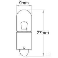 OEX Bayonet Globe 12V 4W Standard - 10 Pce