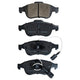 RDA BRAKES RDA GP Max General Purpose Low Metallic Brake Pad Set RDB2250