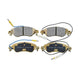RDA Brakes Extreme Heavy Duty Brake Pad Set RDX2125SM