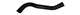 GATES RADIATOR HOSE LOWER 05-0662