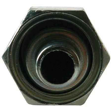 Atco Steel Fitting # 6 FOR - Beadlock Step Up #8 90° SBX1325