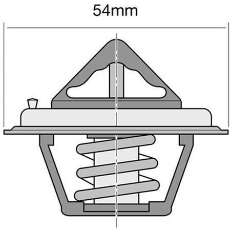 Tridon Thermostat 54mm - 92 Degrees C TT244-198