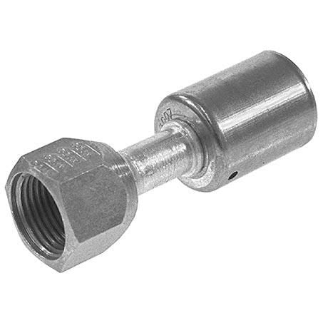 Atco Aluminium Fitting # 10 Female Flare - Beadlock #10 Straight BLX1103