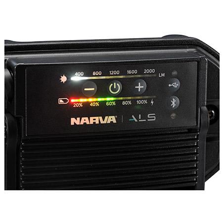 Narva Rechargeable Flood Light with Speaker ALS 2000 lumen