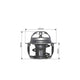 DAYCO THERMOSTAT 82 DEGREES C - 180 DEGREES F DT22A
