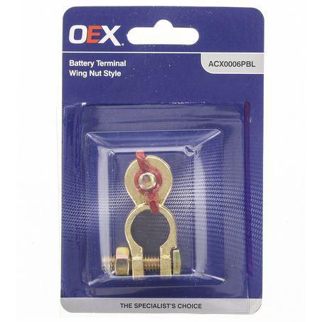 OEX Battery Terminal Wing Nut Positive ACX0006PBL