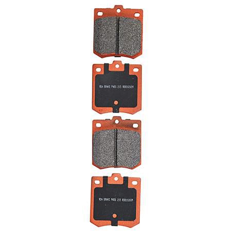 RDA BRAKES RDA GP Max General Purpose Low Metallic Brake Pad Set RDB1026