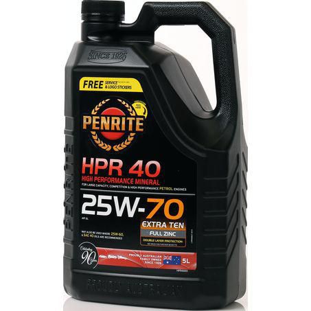 Penrite HPR 40 25W-70 Engine Oil 5L