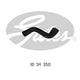Gates Radiator Hose Lower 05-0388