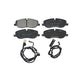 RDA GP MAX LOW METALLIC BRAKE PAD SET LAND ROVER RDB2022