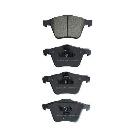 RDA BRAKES RDA GP Max General Purpose Low Metallic Brake Pad Set RDB1661
