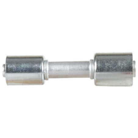 Atco Aluminium Fitting # 10 Splicer Beadlock Step Up #12 Straight BLX6107