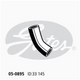 GATES RADIATOR HOSE LOWER 05-0895