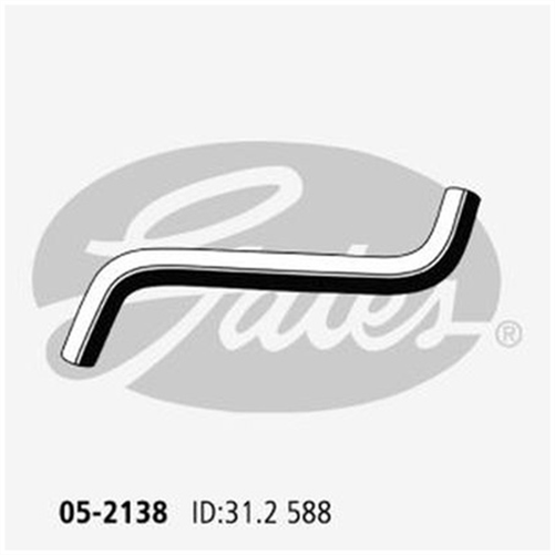 GATES RADIATOR HOSE LOWER 05-2138