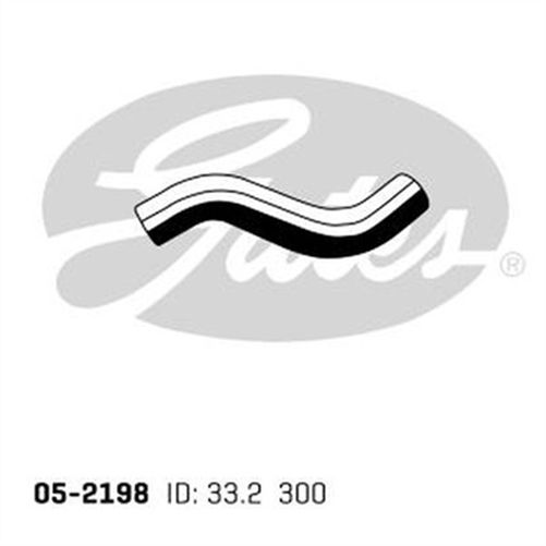 GATES RADIATOR HOSE UPPER 05-2198