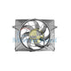 ALL CRASH Radiator Fan Assembly HOH-34102