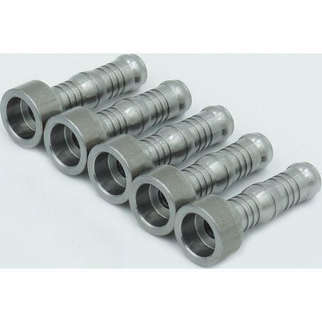 Burgaflex Steel Fitting # 8 Weld On - Reduced Burgaclip #8 Straight SCX6602-5