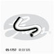 Gates Radiator Hose Upper 05-1757