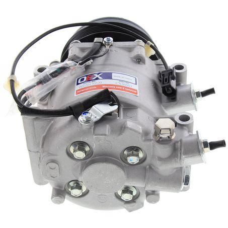 OEX Air Conditioning Compressor 12V Direct Mount Sanden TRSE07 Style