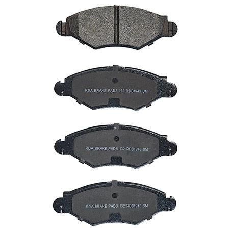 RDA BRAKES RDA GP Max General Purpose Low Metallic Brake Pad Set RDB1943