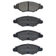 RDA BRAKES RDA GP Max General Purpose Low Metallic Brake Pad Set RDB1943