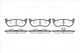 Remsa REAR DISC BRAKE PADS - JEEP CHEROKEE,WRANGLER 96-08
