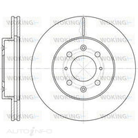 BRAKE ROTOR 262MM X 19 MIN D6224.10