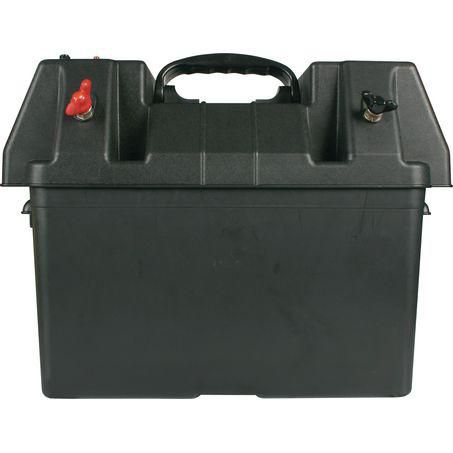 OEX Battery Box Plastic L:340 x W:200 x H:200(mm) - With Power Outlets