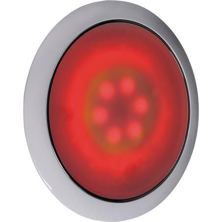 Narva MARINE 12V SATURN DUAL COLOUR 130MM LED INTERIOR LAMP WITH TOUCH SWITC