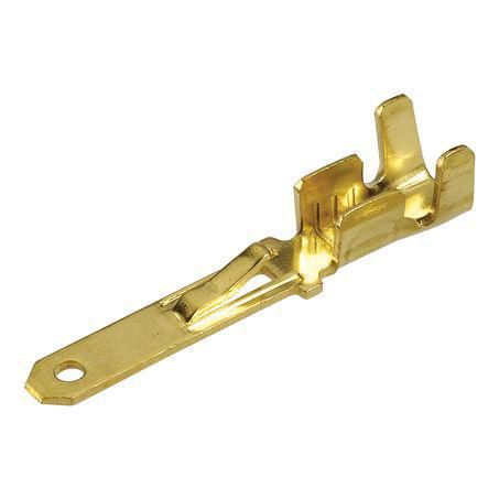 Narva Crimp Terminal Male Blade Brass Terminal Entry 2.8 X 0.8mm Non Insulat