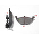 Royale Green Brake Pad Set L:146 H:54.6 T:18 - BP1405G