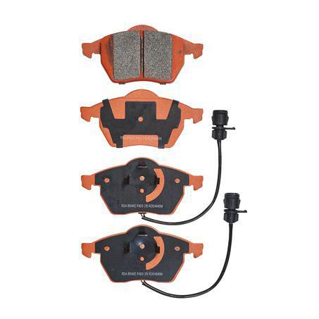 RDA BRAKES RDA GP Max General Purpose Low Metallic Brake Pad Set RDB1404